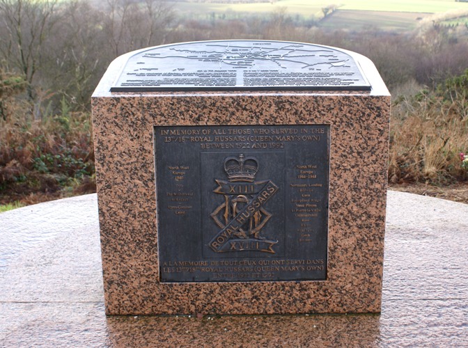Memorial at Mont Pinçon, Calvados, Normandy, France