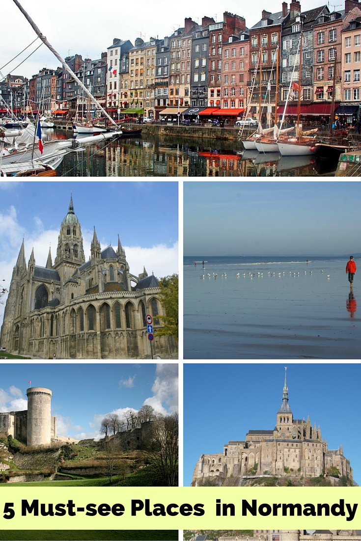 5 must see places in  Normandy, France