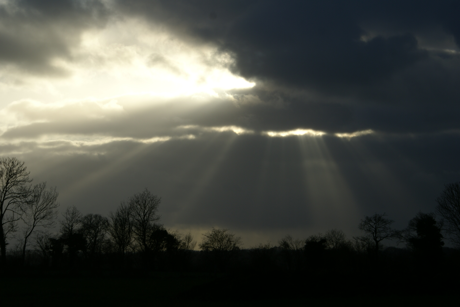 Stormy February Sky over Normandy