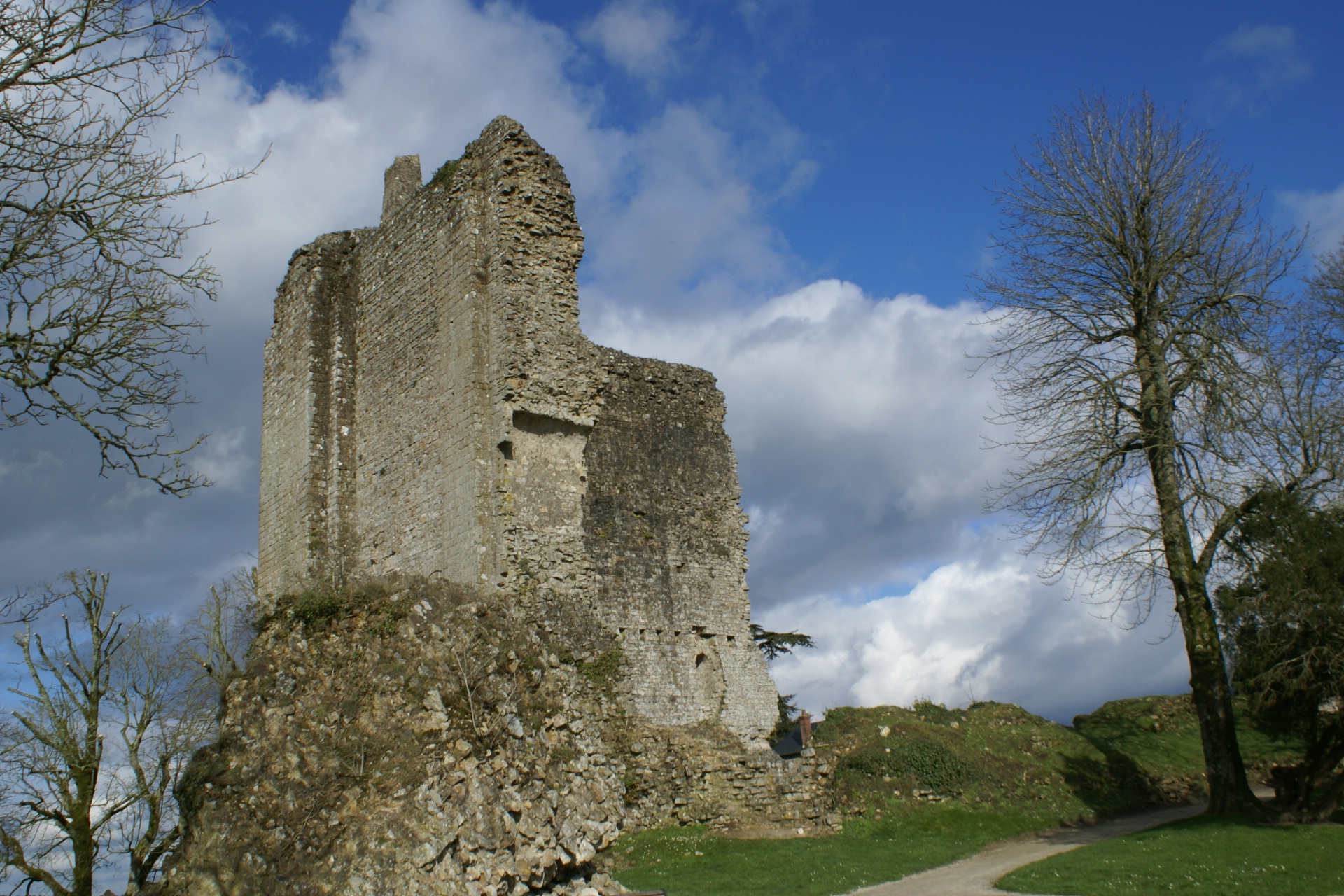 Domfront Castle, Normandy