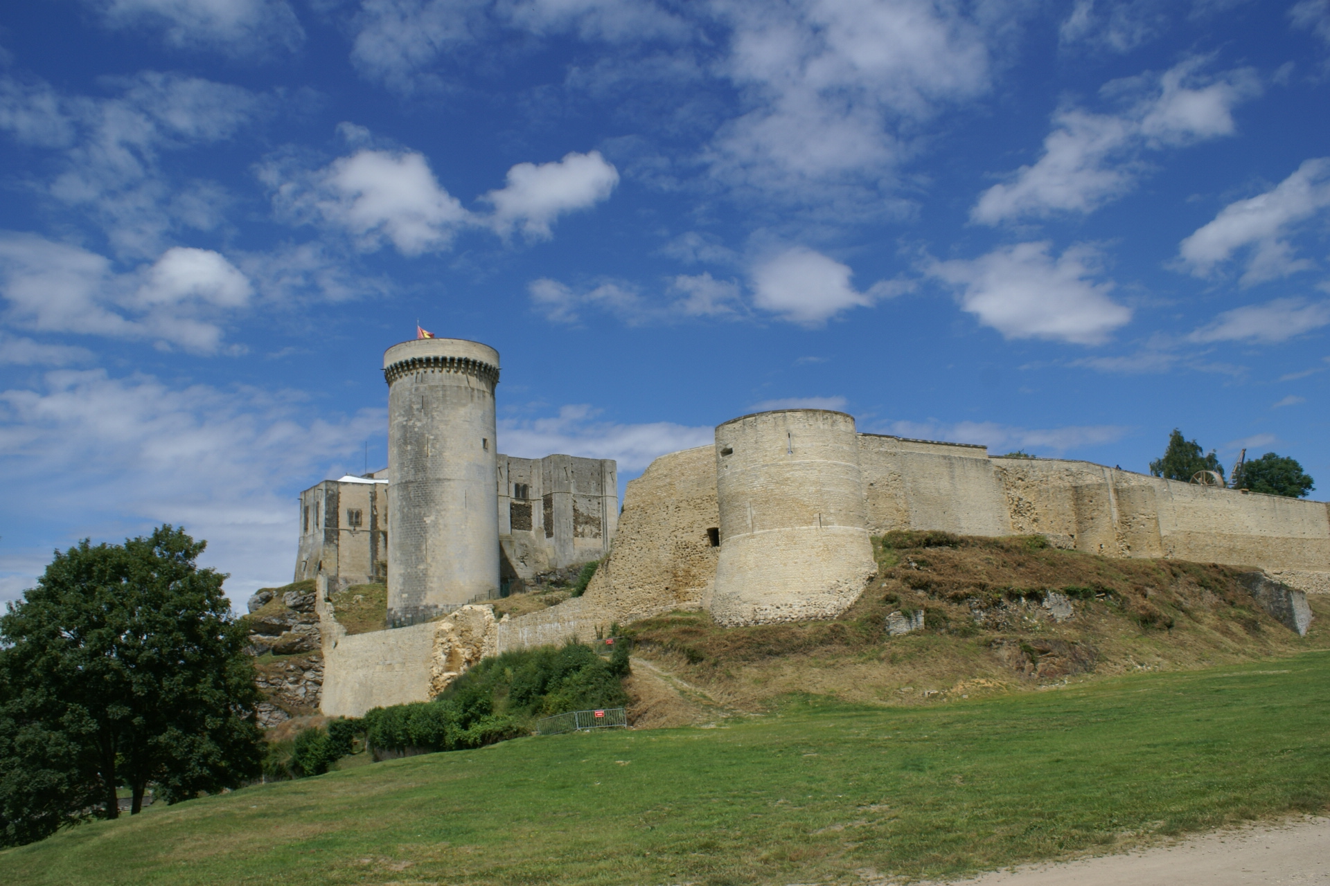 Falaise Castle, Normandy - birthplace of William the Conqueror
