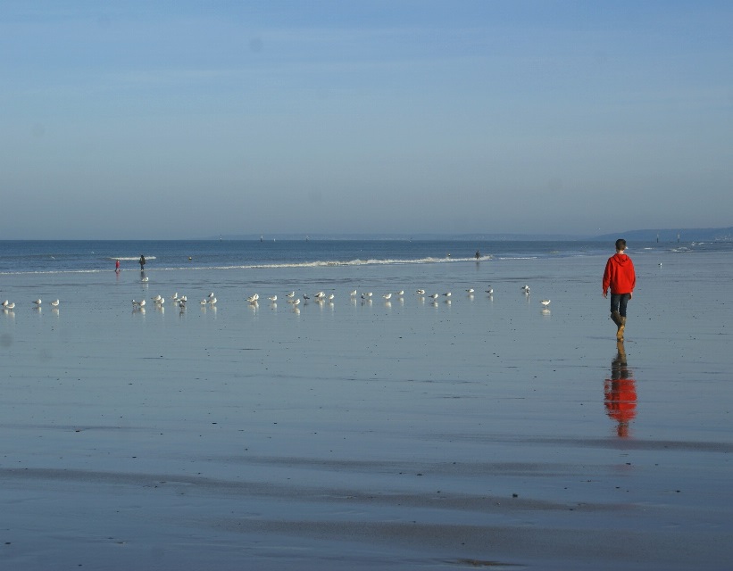 Sword Beach, Normandy, today
